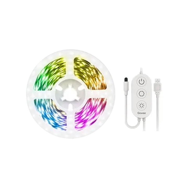 Govee RGB Bluetooth LED Strip Light, Backlight For TV's 46-60 Govee RGB Bluetooth LED Strip Light, Backlight For TV's 46-60